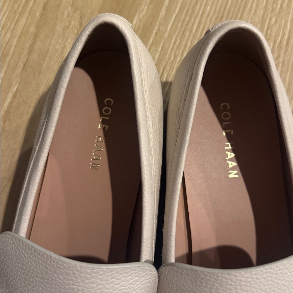 Cole Haan Cream Loafers - Picture 6 of 6